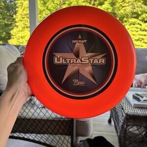 DISCRAFT ULTRASTAR 175 GRAMS USA ULTIMATE OFFICIAL DISC Glowing ORANGE